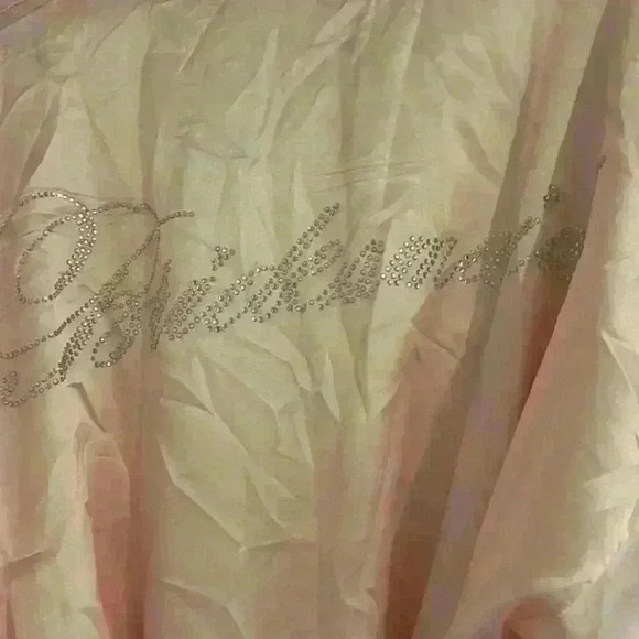 Rhinestone Bridesmaid‎ Satin Robe - Picture 3 of 4
